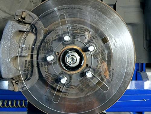 Three & Six Stud Wheel Bolt Pattern Measuring Tool - an Easy Read 3 & 6 Stud