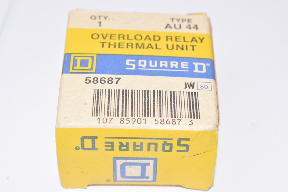 NEW, SQUARE D TYPE, 1-AU 44, OVERLOAD RELAY THERMAL HEATER UNIT