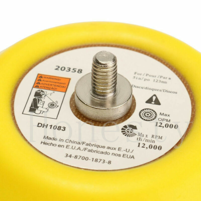 Polishing Sander Backer Plate Napping Hook And Loop Sanding Disc Pad 2"/3"