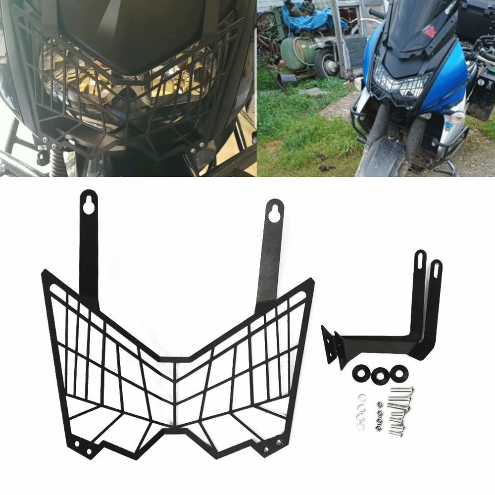 For KAWASAKI KLR650 2008-2018 Front Headlight Cover Guard Protective Protector