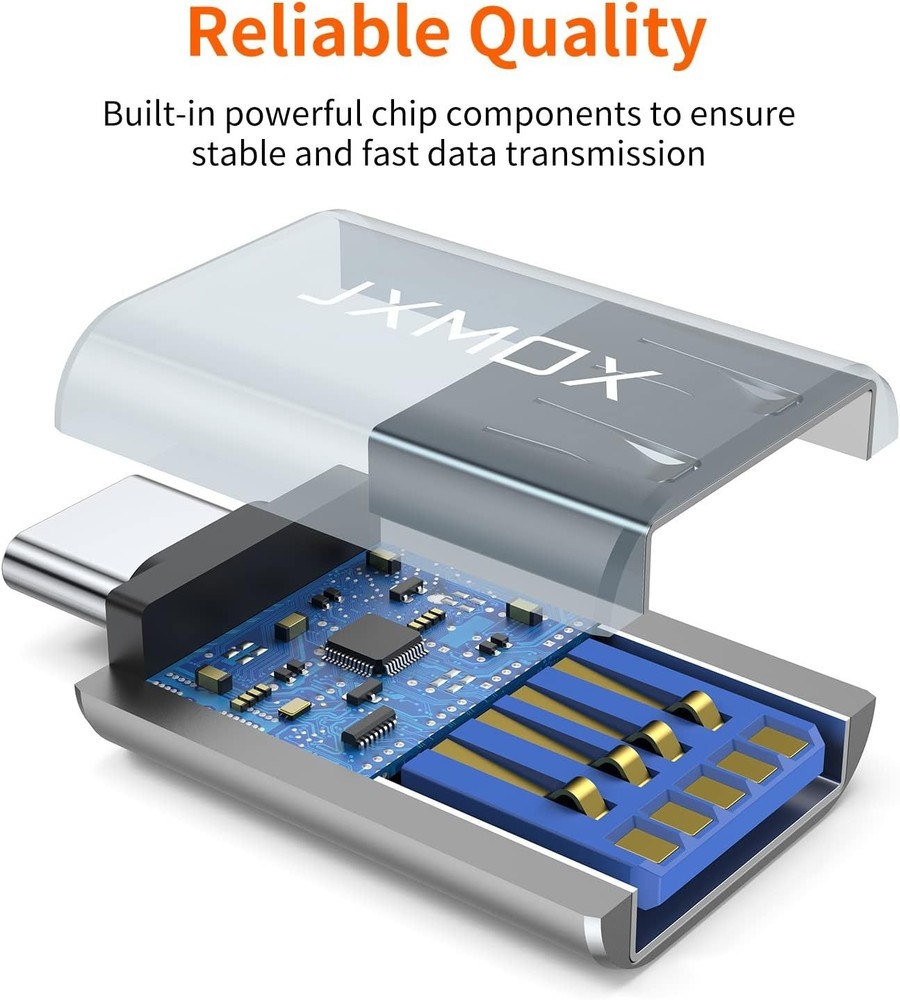 USB C to USB 3.0 Adapter [2-Pack] - Versatile Connectivity Solutions