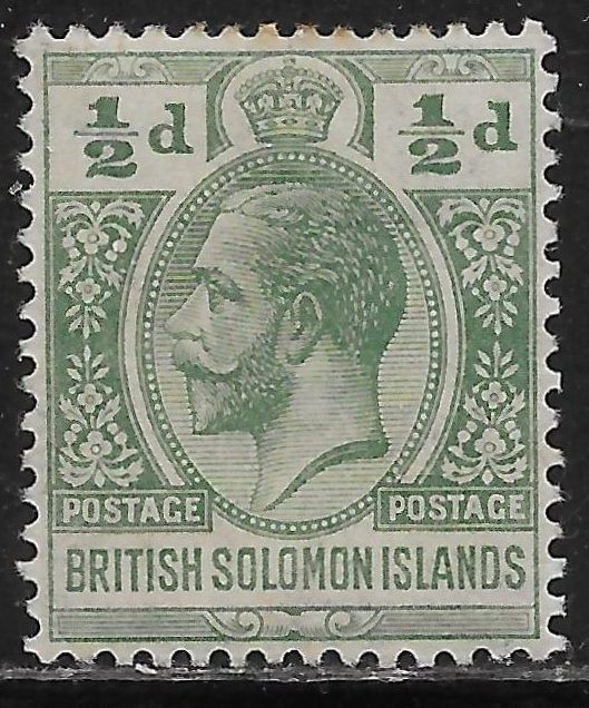 Solomon Islands Scott # 28 MH