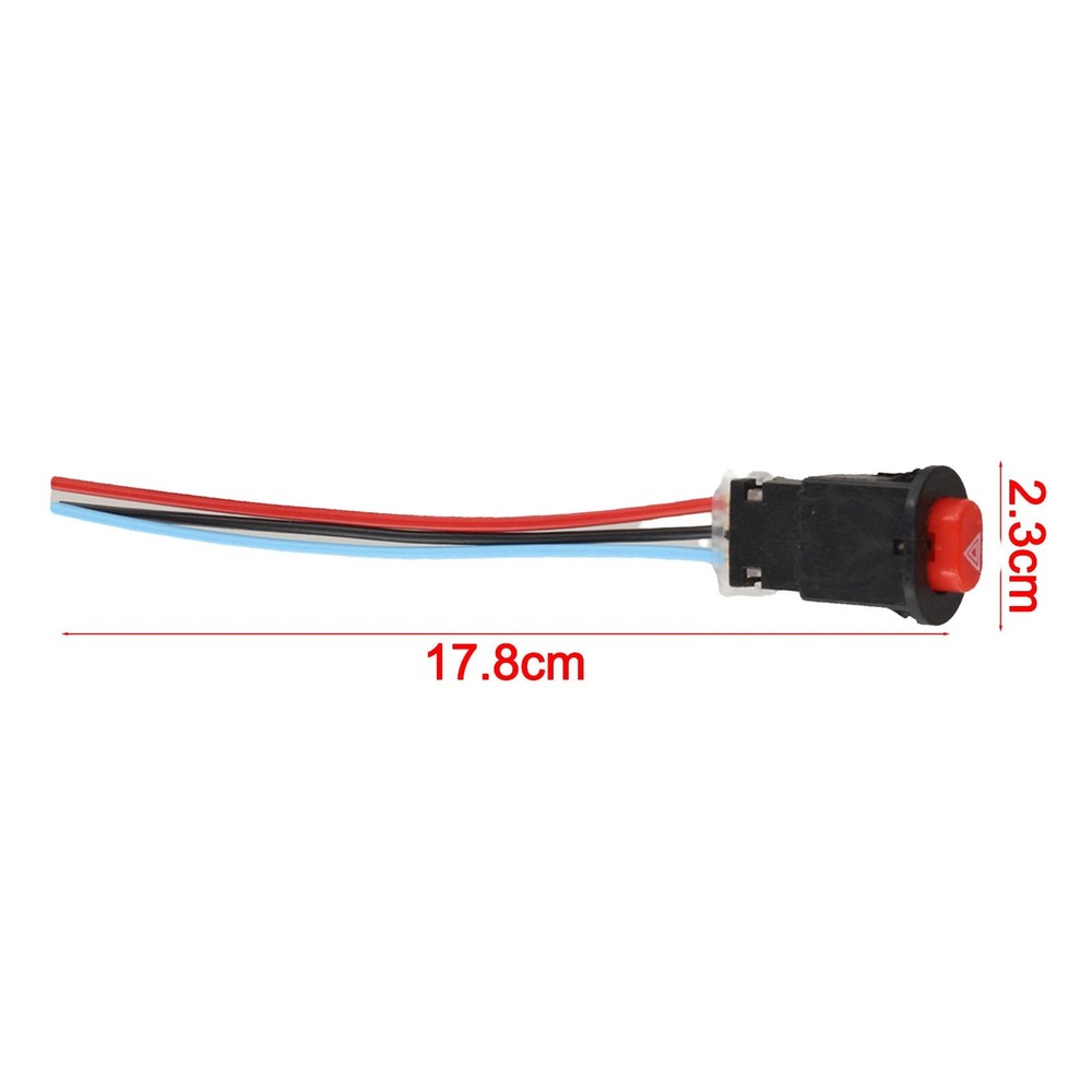 Motorbike Output Controller 2Pcs Hazard Light Switch Button for Quick Fixes