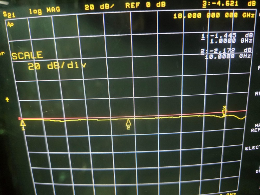 1 pc Emberguard Solutions) CAA7077 pin diode Switch 1-18 GHz Tested, see plot