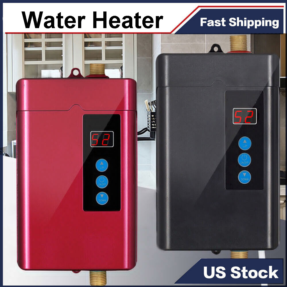 Electric Instant Hot Water Heater 110V Tankless Sink Tap Kitchen