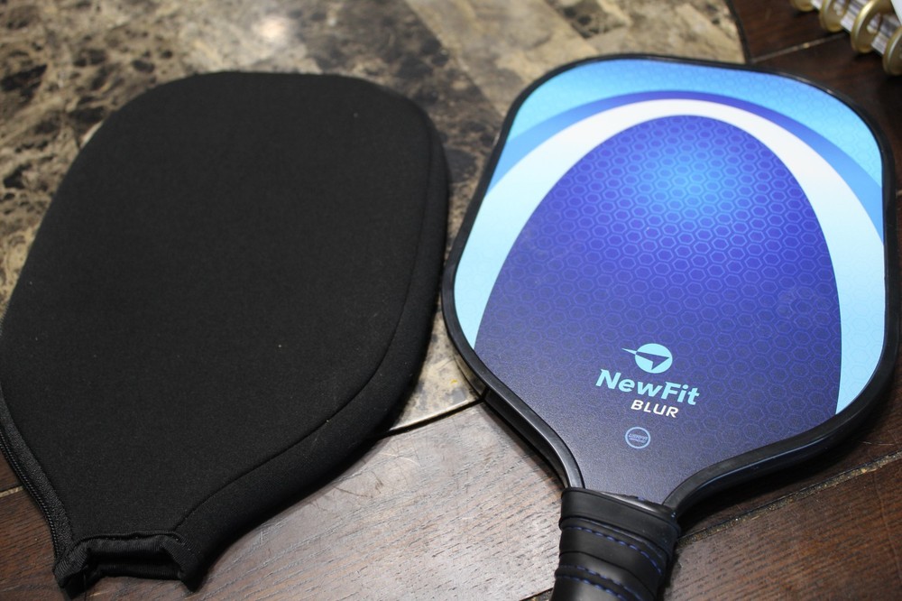 New Fit Blur Pickleball Paddle Blue