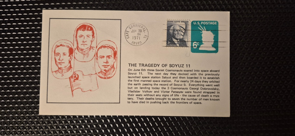 1971 Milestone/Event Covers