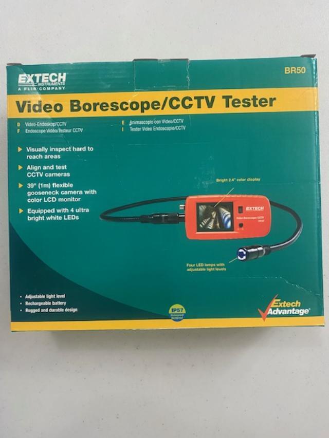Extech BR50 Video Borescope/Camera Tester