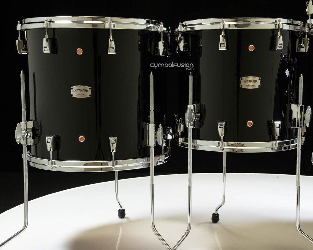 Yamaha Absolute Hybrid Maple Solid Black 10/12/14/16/22