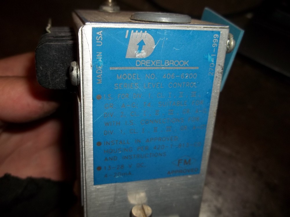 DREXELBROOK 406-6200 LEVEL CONTROL TRANSMITTER (112-1)