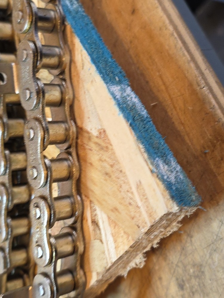 tsubaki 50 chain nickel plated 35 FT