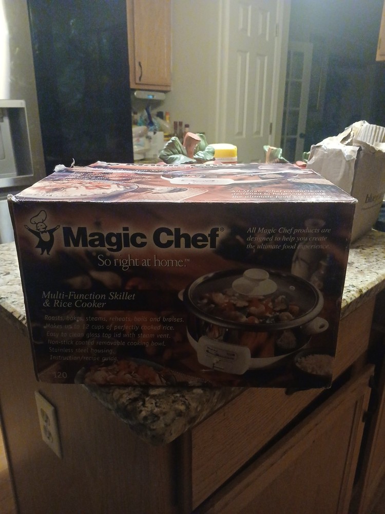 Magic Chef Multi Function Skillet And Rice Cooker #120 In Orginal Box