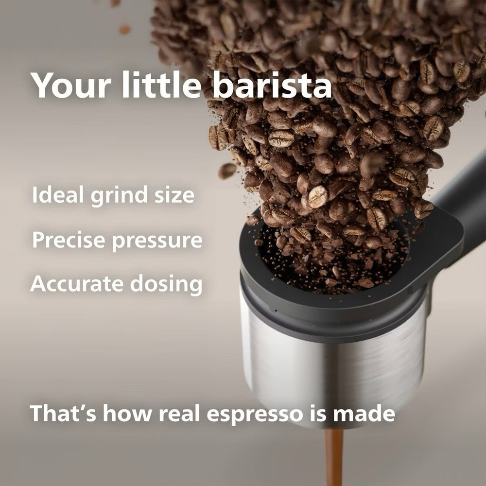 Philips Baristina Automatic Espresso Machine, Black | BAR300/60
