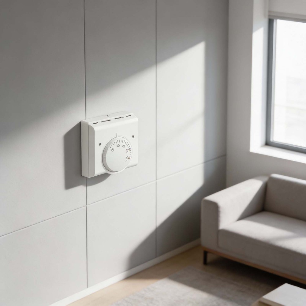 Room Thermostat Floor Heating For Mounted With On/off Switch Controller