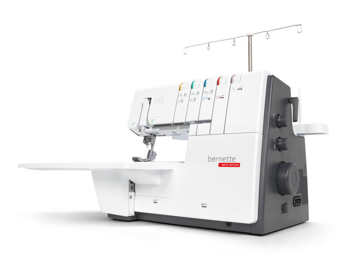 Bernette b68 Airlock Serger Machine with Bonus Feet Kit