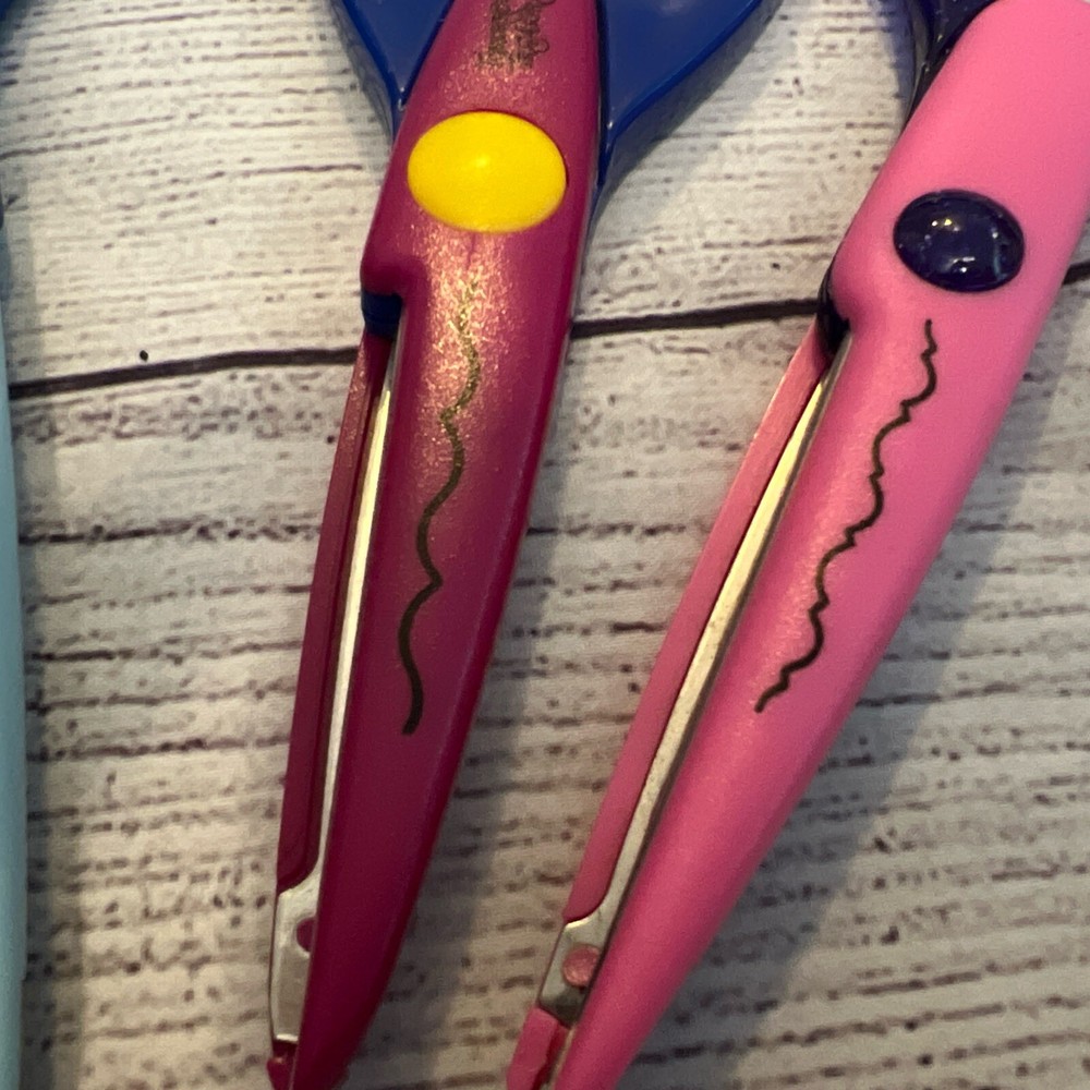 Craft Decorative Edge Scissors Lot Of 5