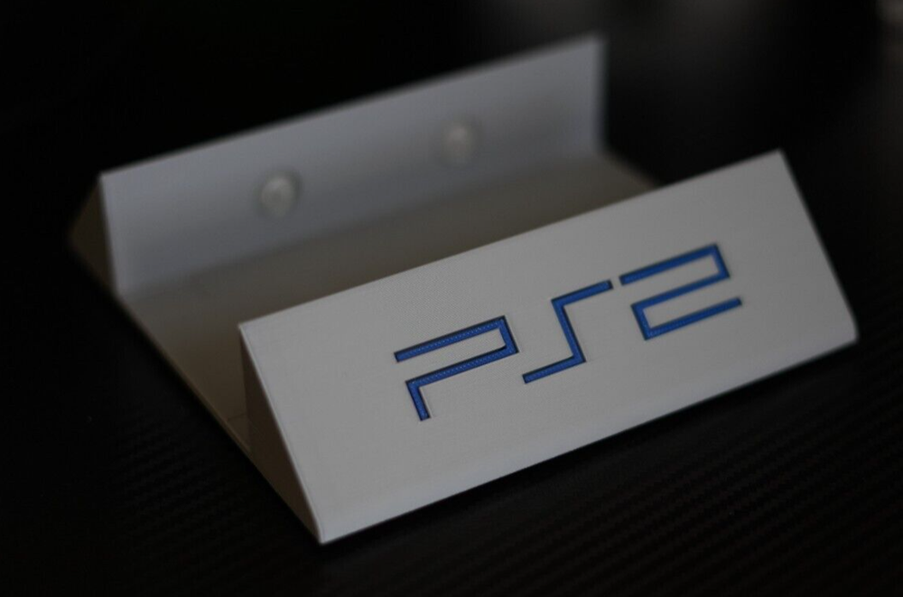 PlayStation 2 vertical stand 3D Printed