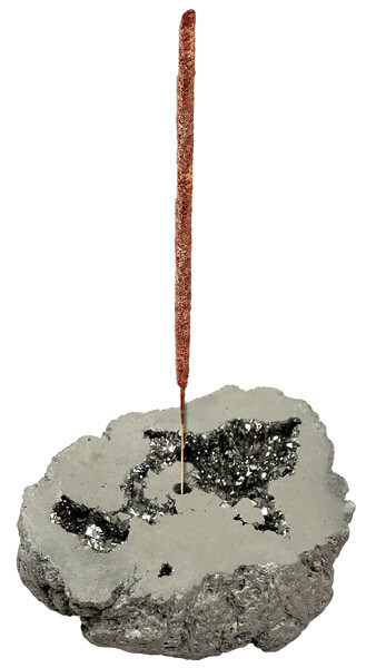 Geode Crystal Incense Holder / Burner