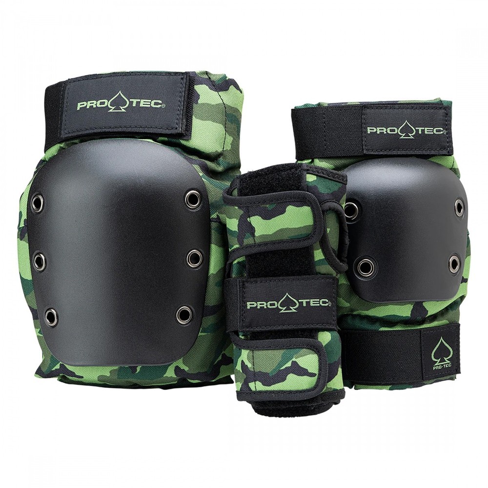 Youth Camo Protective Pad Set for Kids - Durable EVA Padding &