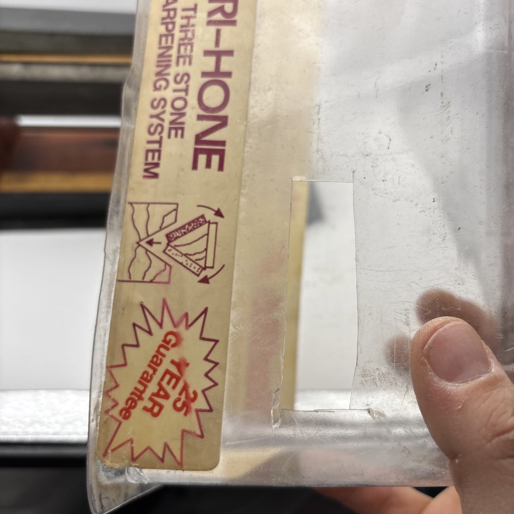 Vintage Smiths Tri Hone Knife Sharpener System READ