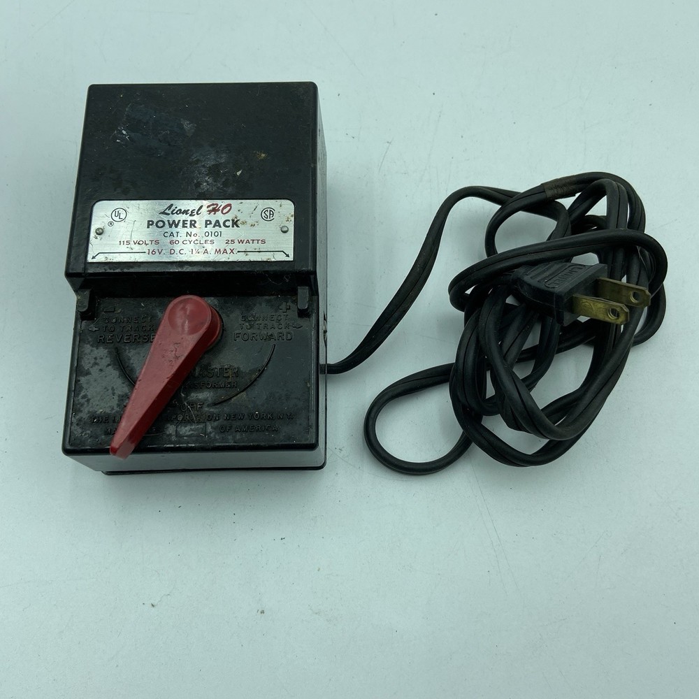 Lionel HO Power Pack No 0101 Transformer - Untested
