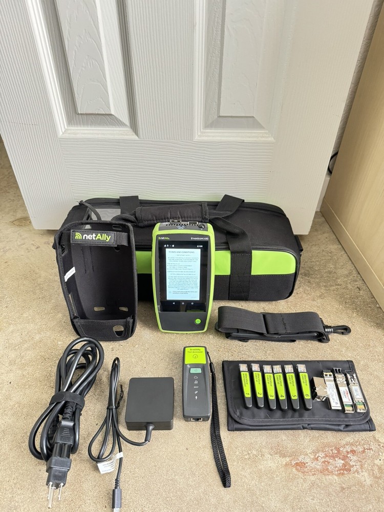 Netally EXG-200-KIT EtherScope nXG Portable Network Expert Professional Kit