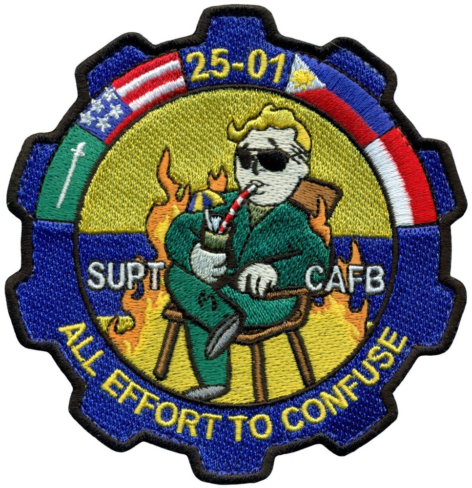 USAF COLUMBUS SPECIALIZED UNDERGRADUATE PILOT TRAINING – CLASS 2025-01 PATCH