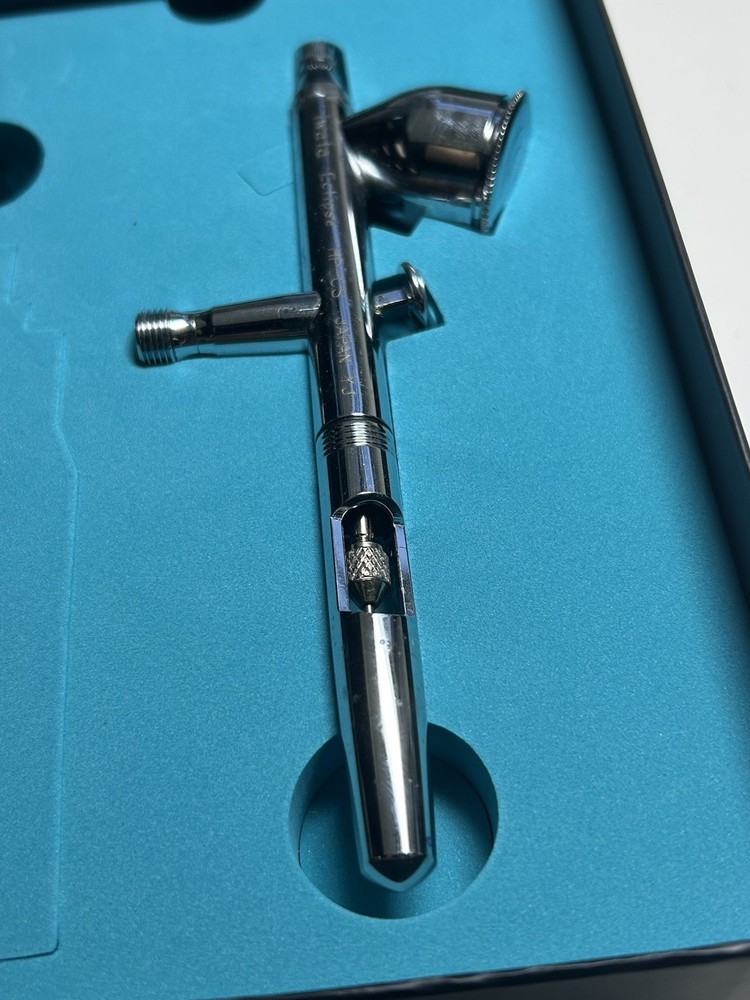 TESTED Iwata Eclipse HP-CS Gravity Feed Airbrush W/Box (FREE S&H)!