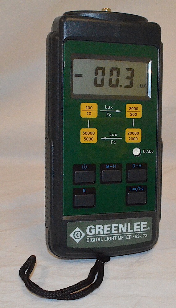 Greenlee Digital Light Meter with Case *Used* 93-172