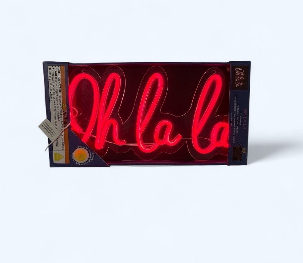 OH LA LA LED LIGHT PINK USB POWERED