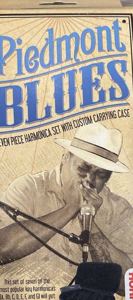Hohner PBH7 Piedmont Blues Harmonica Set