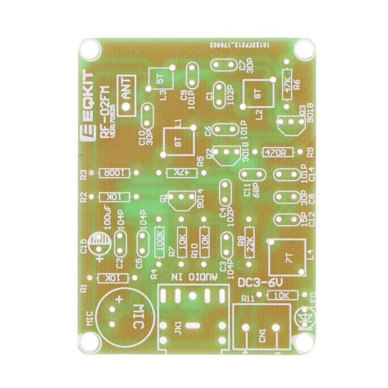 88-108MHz FM Radio Transmitter Frequency Modulation Wireless Microphone DIY
