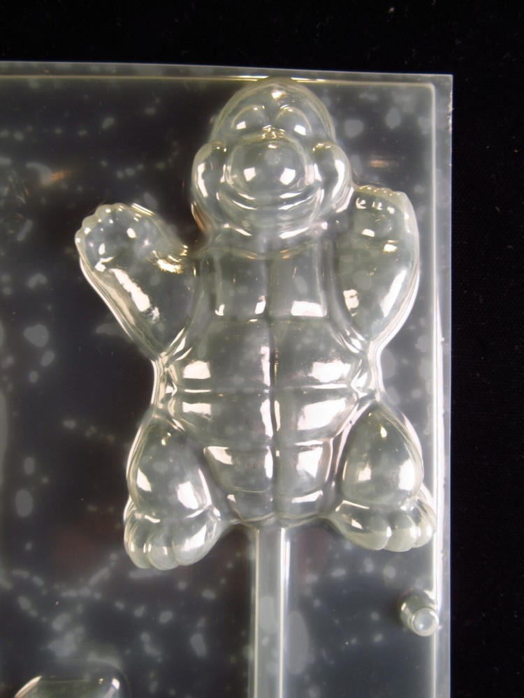 Choklit Molds Plastic Turtle Shell Chocolate Candy Lollipop Mold