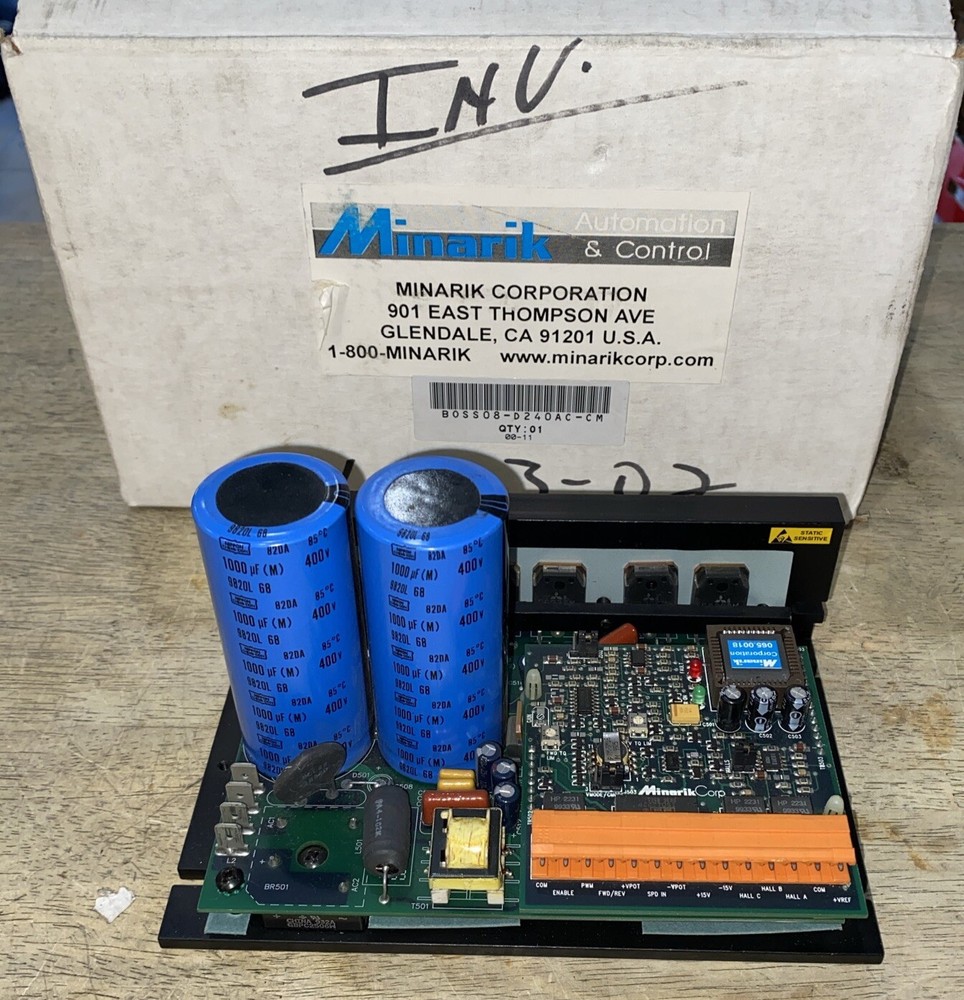 Minarik Boss08d240ac-cm Motor Controller Board