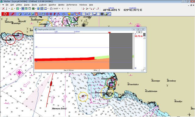 MaxSea Marine ECDIS Chartplotter Pack (C-Map 2023 MegaCharts WordWide Inside)