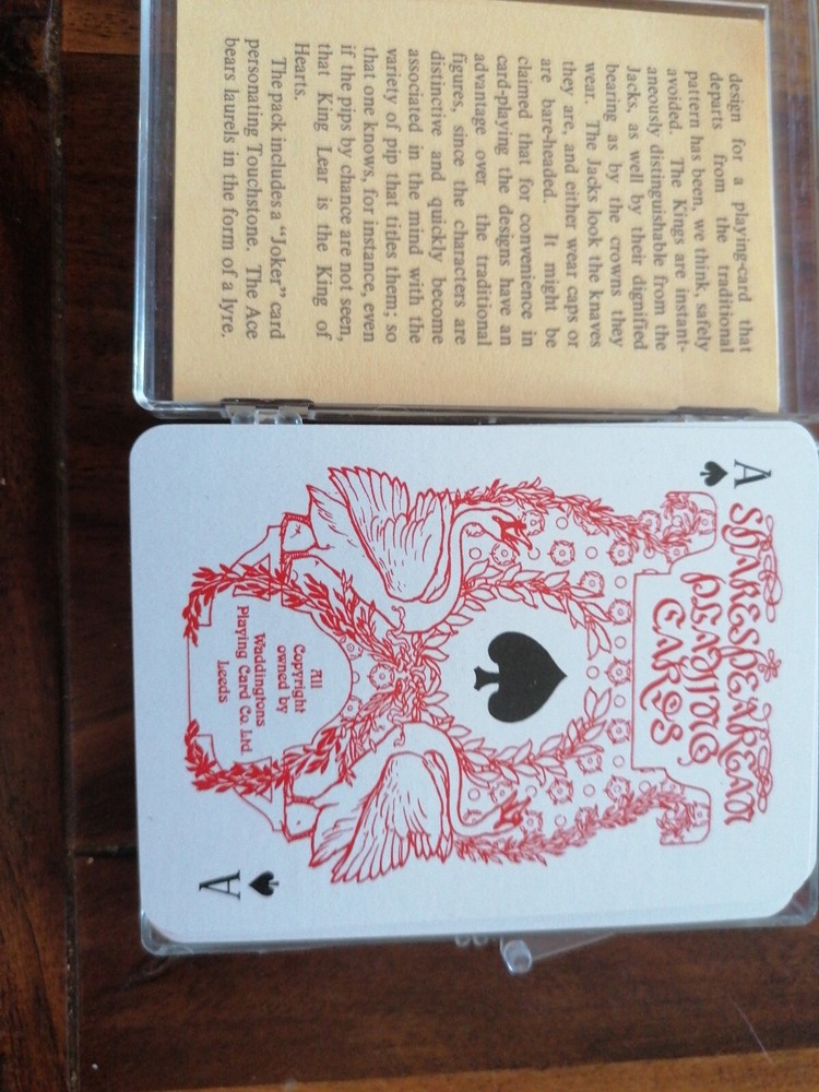 Weddingtons fine playing cards lot