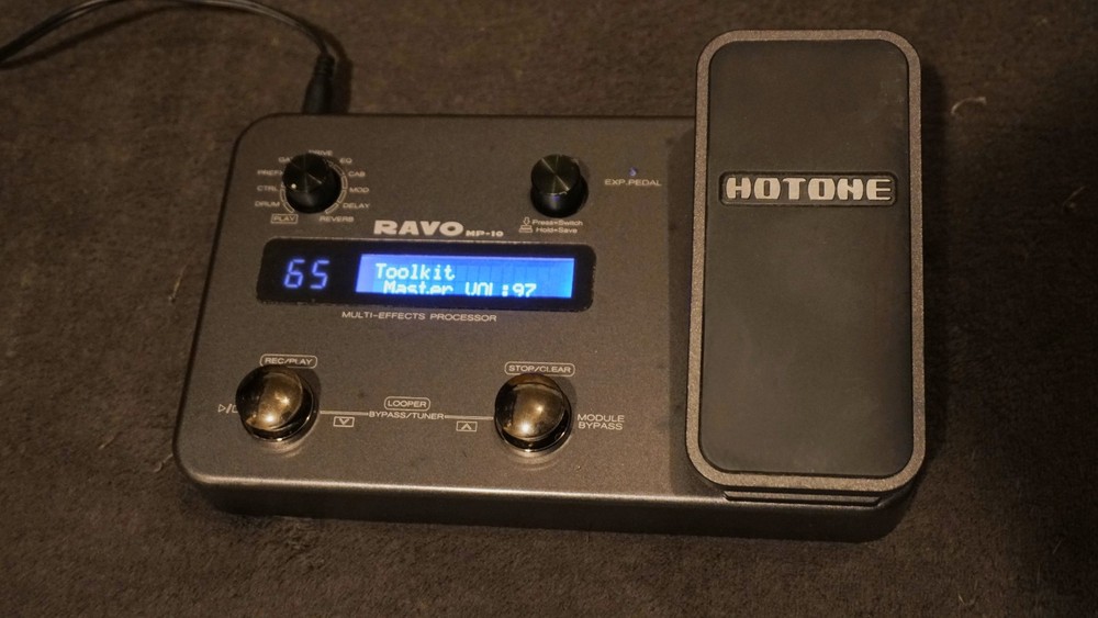 Hotone Ravo MP-10 Multi-Effects USB Interface Guitar Pedal