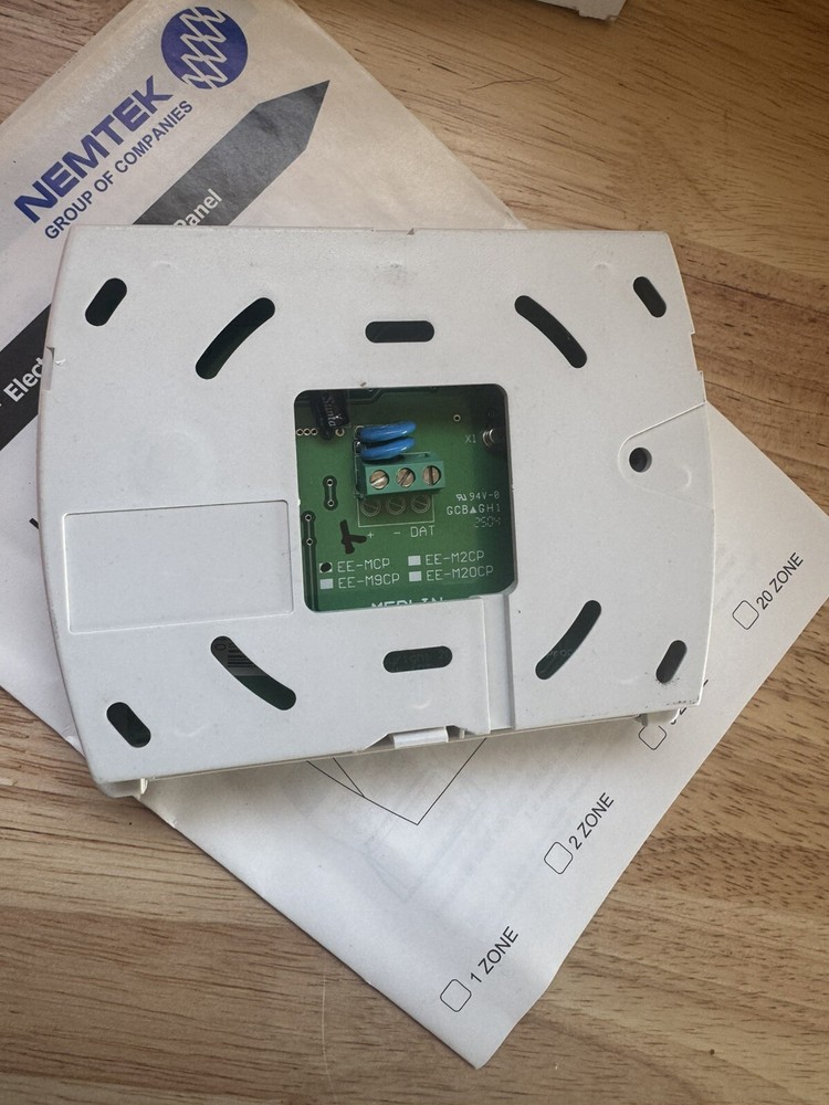 NEMTEK ELECTRIC FENCE CONTROL PANEL KEYPAD.