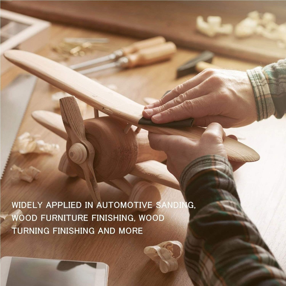 Complete 12PCS Sandpaper Assortment - Ultimate Grit Range for All Projects