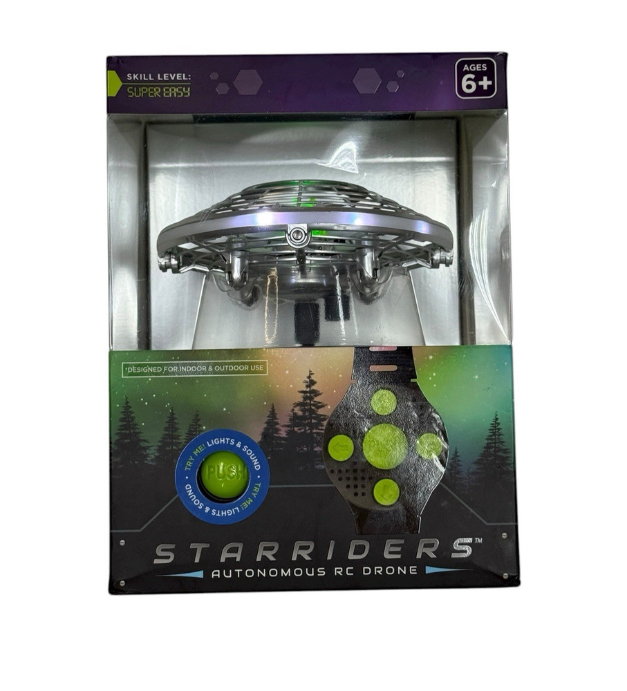 Starriders Autonomous Remote Control Drone: Gesture Control, USB Connection, Rad