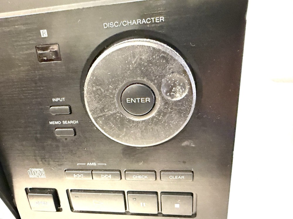 VINTAGE Sony CDP-CX70ES CD Player Mega Storage 200 CD Changer AS IS (Error Code)