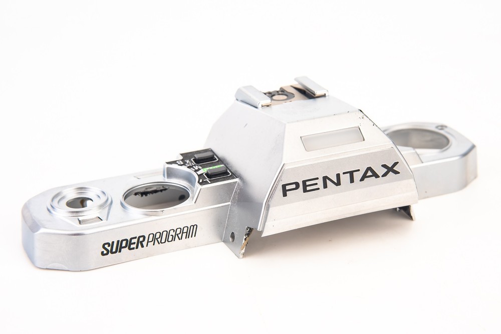 Pentax Super Program SLR Camera Top Plate / Panel Replacement NEAR MINT V29