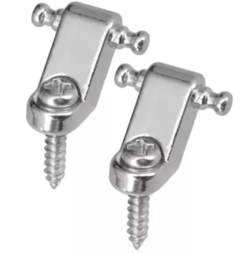 Chrome Guitar String Tree Retainer Guide for Fender Strat Tele