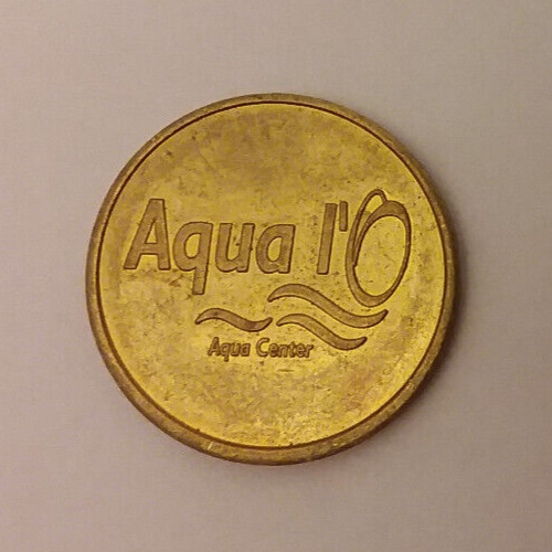 Aqua I'O Aqua Center Belgium Token 23mm