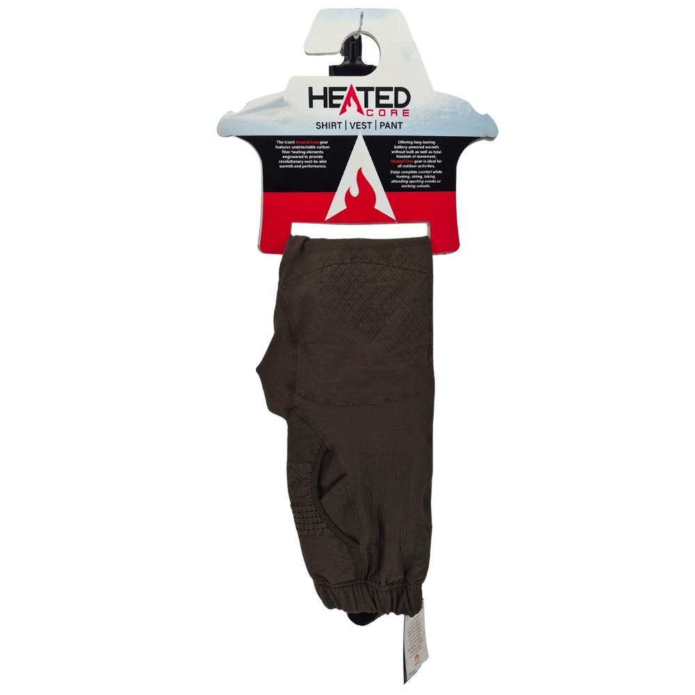 IconX Heated Core Men's Base Layer Pants- Battery Included