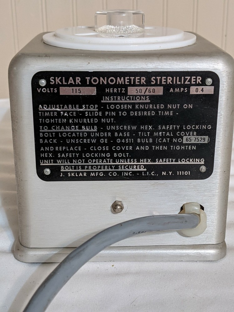 Sklar Tonometer Sterilizer 65-7527