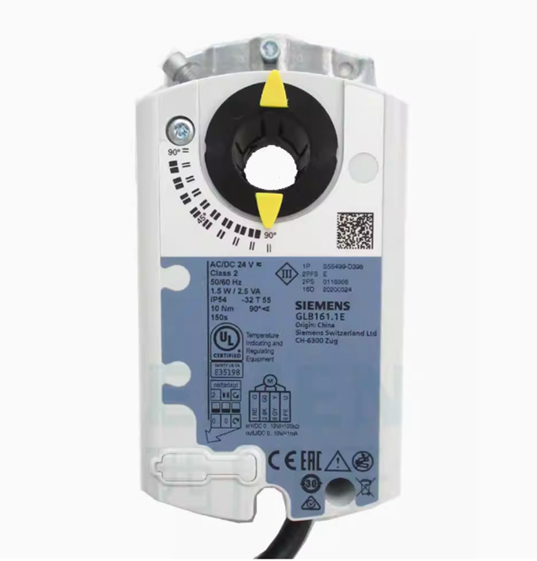 Siemens GDB146.1E electric switch regulating damper actuator.