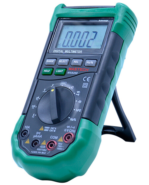 Mastech MS8268 Series Digital AC/DC Auto/Manual Range Digital Multimeter