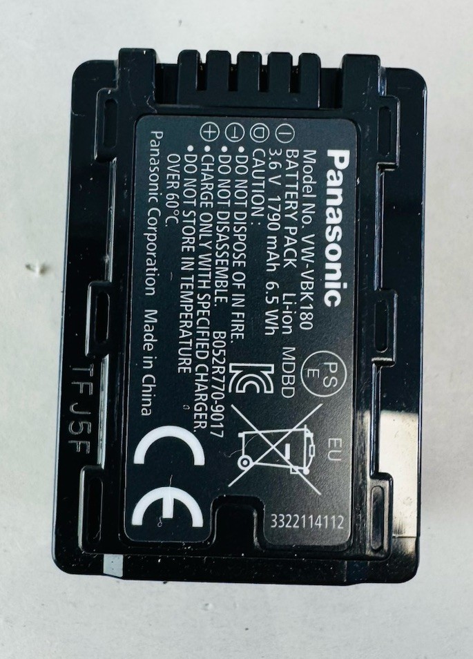 Panasonic HDC-SD41 Camcorder & Case – Working