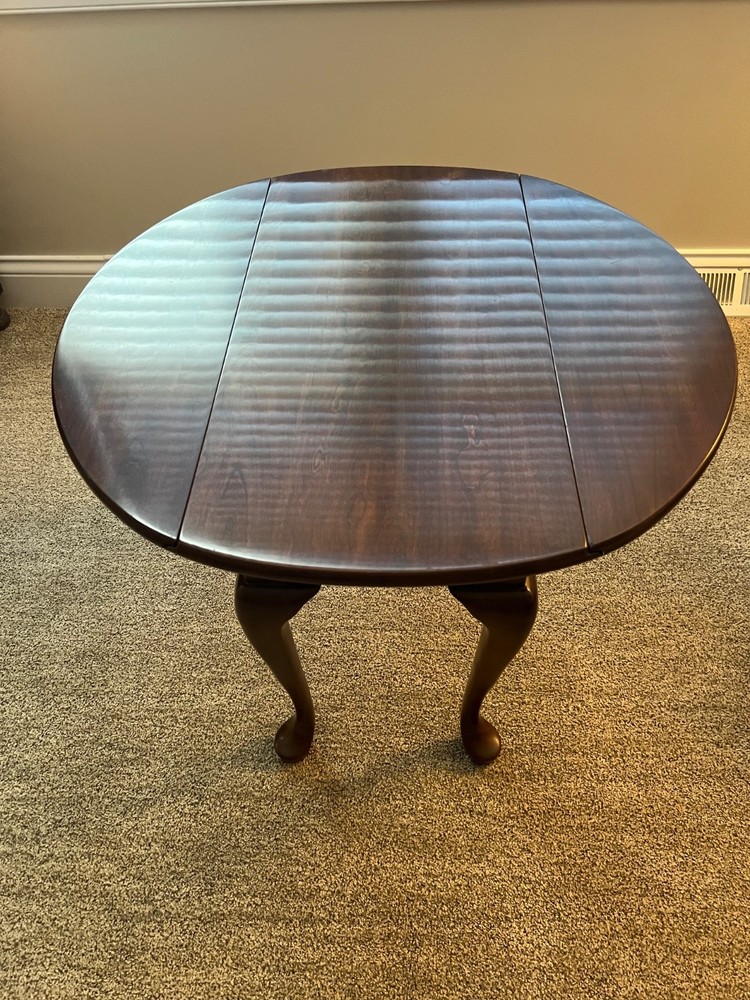 Solid Cherry Drop Leaf End Table/Pennsylvania House Cherry Drop Leaf Side Table
